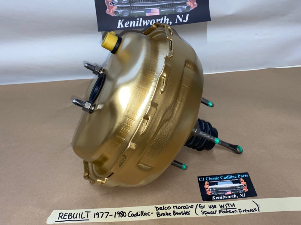 REBUILT 1977 1978 1979 1980 Cadillac DEVILLE FLEETWOOD RWD DELCO MORAINE POWER BRAKE BOOSTER (use WITH spacer) - Image 8