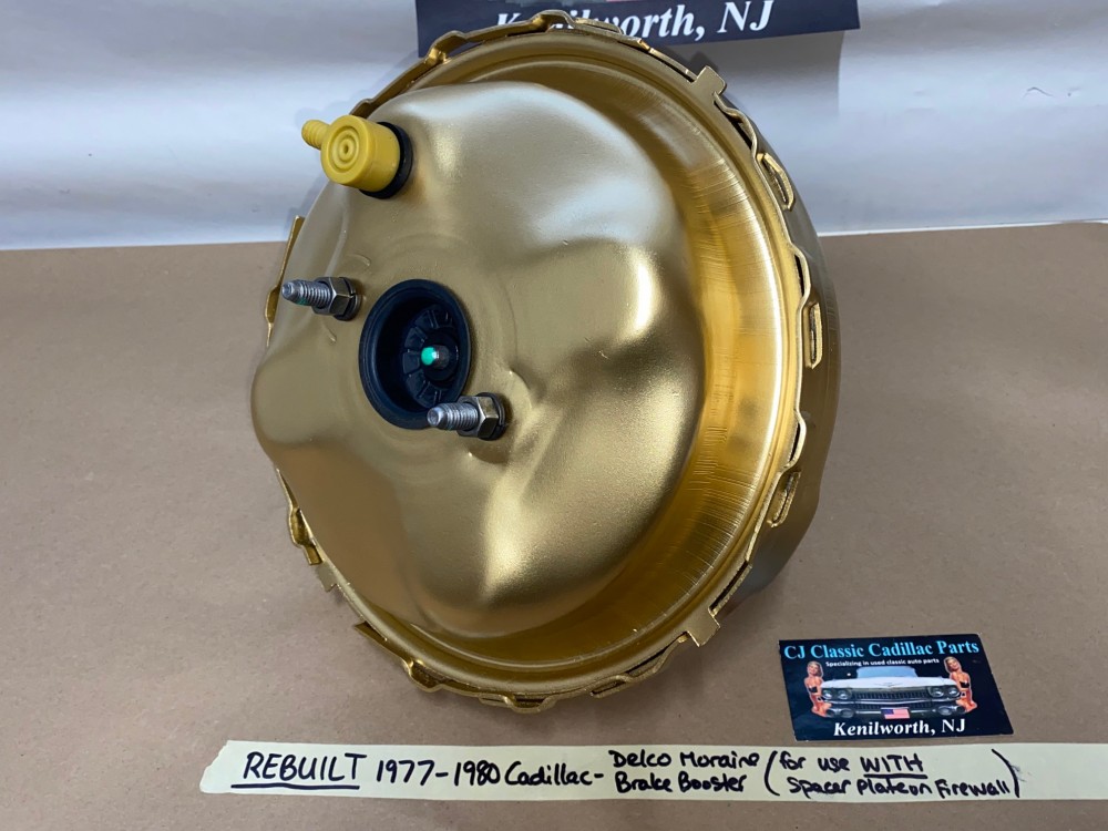 REBUILT 1977 1978 1979 1980 Cadillac DEVILLE FLEETWOOD RWD DELCO MORAINE POWER BRAKE BOOSTER (use WITH spacer) - Image 7