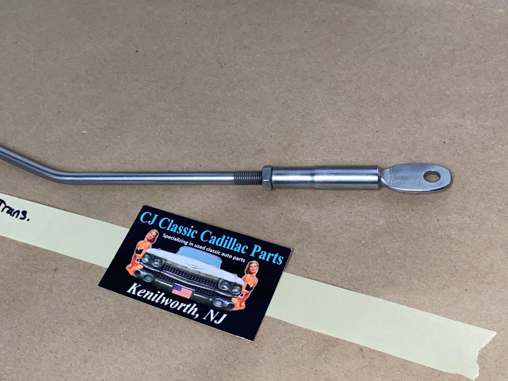 OEM 1959 Cadillac Deville Eldorado Fleetwood 390 ENGINE HYDRAMATIC TRANS STEERING COLUMN TO TRANSMISSION SHIFT SELECT ROD LINKAGE #1471388 - Image 3