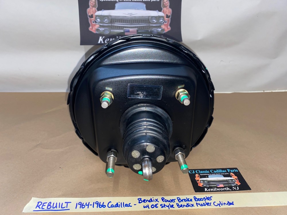 REBUILT OEM 1964 1965 1966 CADILLAC DEVILLE ELDORADO FLEETWOOD CALAIS BENDIX POWER BRAKE BOOSTER & OEM MASTER CYLINDER - Image 15