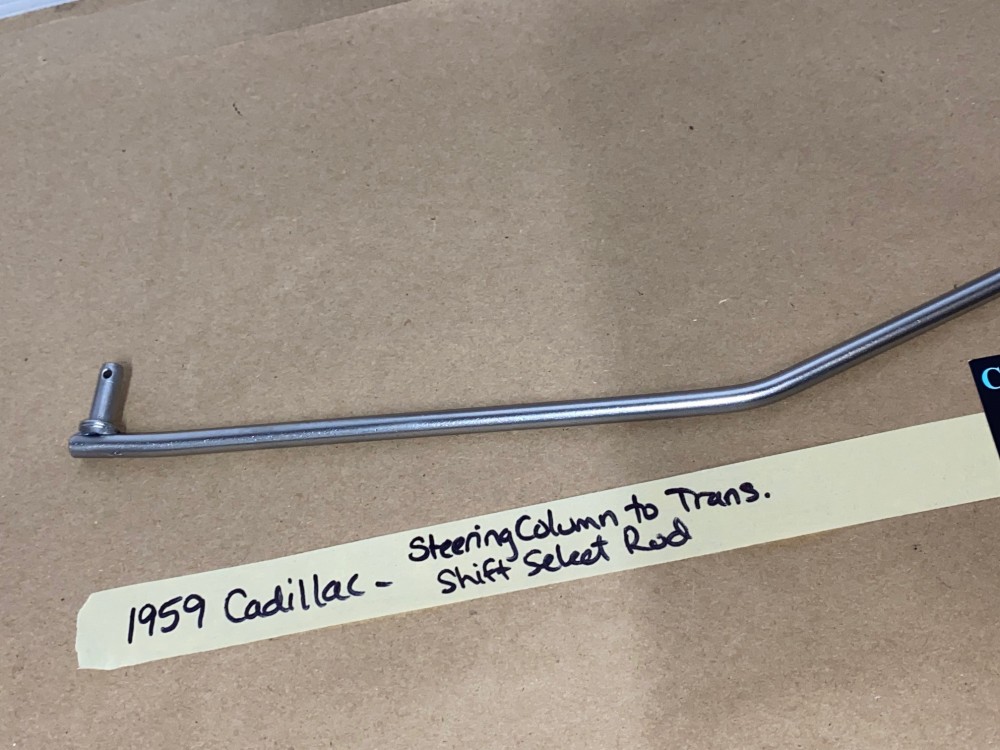 OEM 1959 Cadillac Deville Eldorado Fleetwood 390 ENGINE HYDRAMATIC TRANS STEERING COLUMN TO TRANSMISSION SHIFT SELECT ROD LINKAGE #1471388 - Image 4