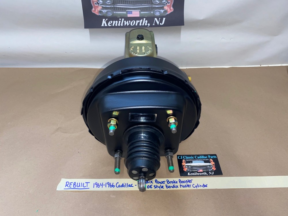 REBUILT OEM 1964 1965 1966 CADILLAC DEVILLE ELDORADO FLEETWOOD CALAIS BENDIX POWER BRAKE BOOSTER & OEM MASTER CYLINDER - Image 14