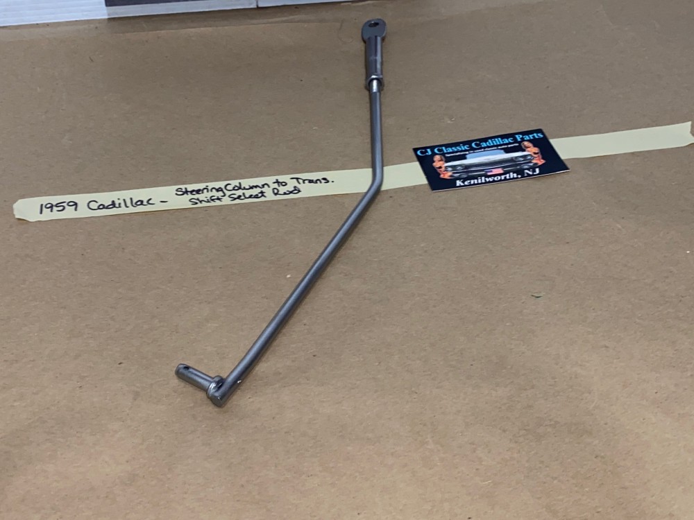 OEM 1959 Cadillac Deville Eldorado Fleetwood 390 ENGINE HYDRAMATIC TRANS STEERING COLUMN TO TRANSMISSION SHIFT SELECT ROD LINKAGE #1471388 - Image 5