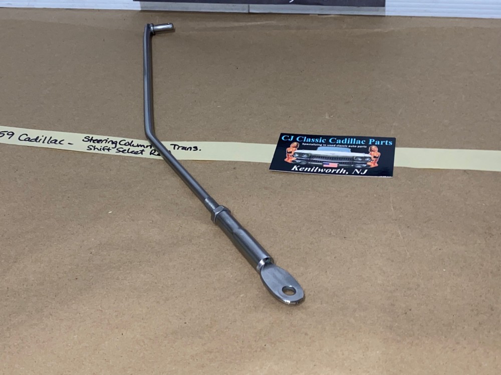 OEM 1959 Cadillac Deville Eldorado Fleetwood 390 ENGINE HYDRAMATIC TRANS STEERING COLUMN TO TRANSMISSION SHIFT SELECT ROD LINKAGE #1471388 - Image 6