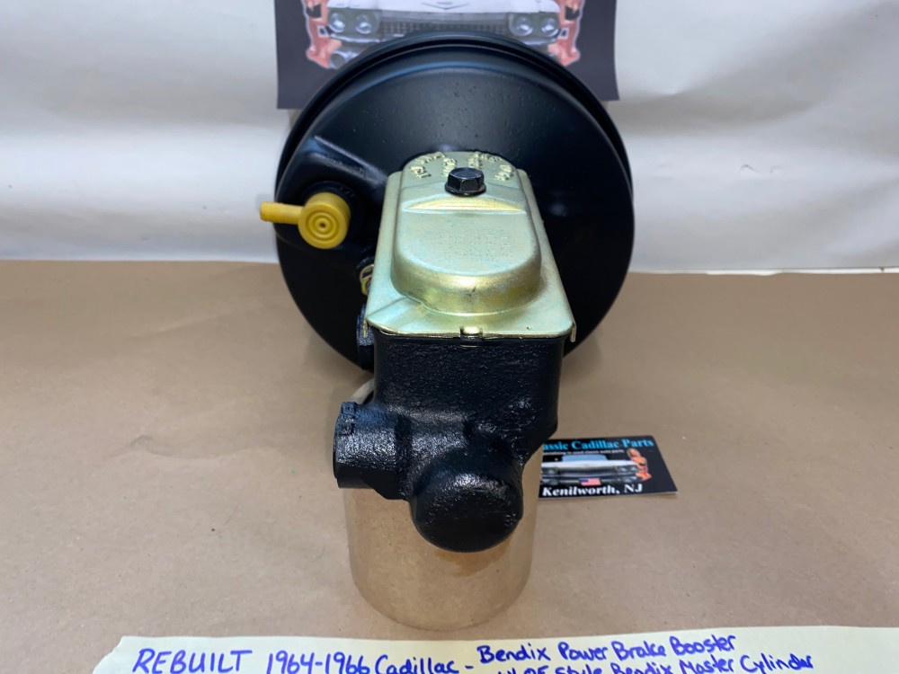 REBUILT OEM 1964 1965 1966 CADILLAC DEVILLE ELDORADO FLEETWOOD CALAIS BENDIX POWER BRAKE BOOSTER & OEM MASTER CYLINDER - Image 12