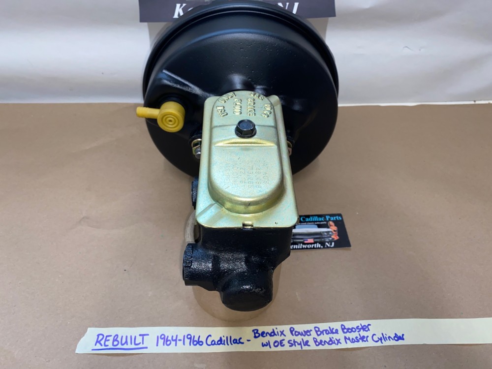 REBUILT OEM 1964 1965 1966 CADILLAC DEVILLE ELDORADO FLEETWOOD CALAIS BENDIX POWER BRAKE BOOSTER & OEM MASTER CYLINDER - Image 10