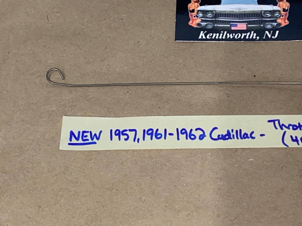 NEW 1957, 1961 1962 CADILLAC DEVILLE ELDORADO FLEETWOOD CARBURETOR ACCELERATOR THROTTLE RETURN SPRING (REPLACES GM#1467295) - Image 3