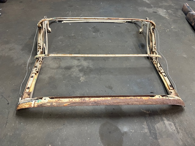 OEM 1963 1964 Cadillac Eldorado Deville Fleetwood Convertible Top Frame - Image 8