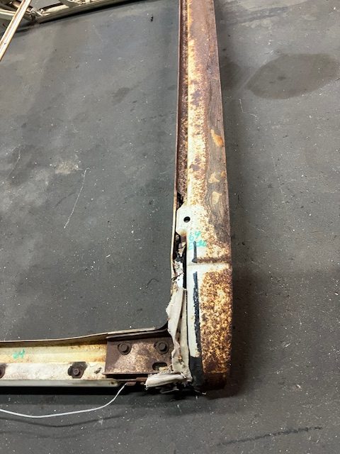 OEM 1963 1964 Cadillac Eldorado Deville Fleetwood Convertible Top Frame - Image 10