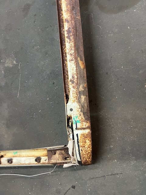 OEM 1963 1964 Cadillac Eldorado Deville Fleetwood Convertible Top Frame - Image 11