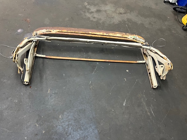 OEM 1963 1964 Cadillac Eldorado Deville Fleetwood Convertible Top Frame - Image 15
