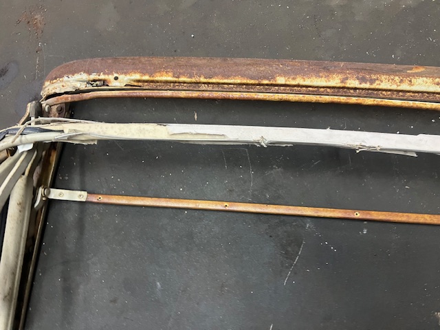OEM 1963 1964 Cadillac Eldorado Deville Fleetwood Convertible Top Frame - Image 19