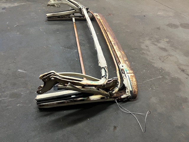 OEM 1963 1964 Cadillac Eldorado Deville Fleetwood Convertible Top Frame - Image 22