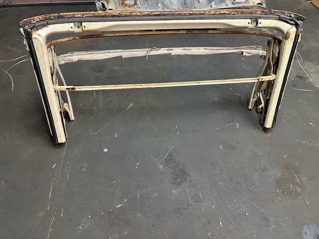 OEM 1963 1964 Cadillac Eldorado Deville Fleetwood Convertible Top Frame - Image 23