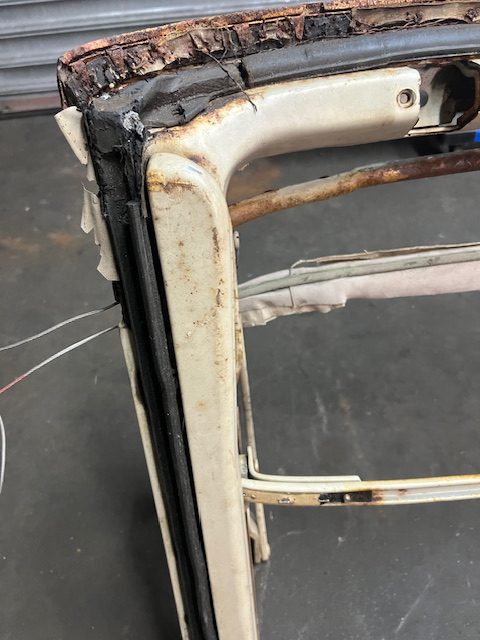 OEM 1963 1964 Cadillac Eldorado Deville Fleetwood Convertible Top Frame - Image 33