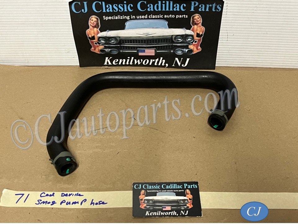 OEM 1969 1970 1971 1972 1973 1974 1975 1976 Cadillac Deville Calais Eldorado Fleetwood AIR SMOG PUMP DIVERTER VALVE TO CHECK VALVE ON ENGINE HOSE #1602276