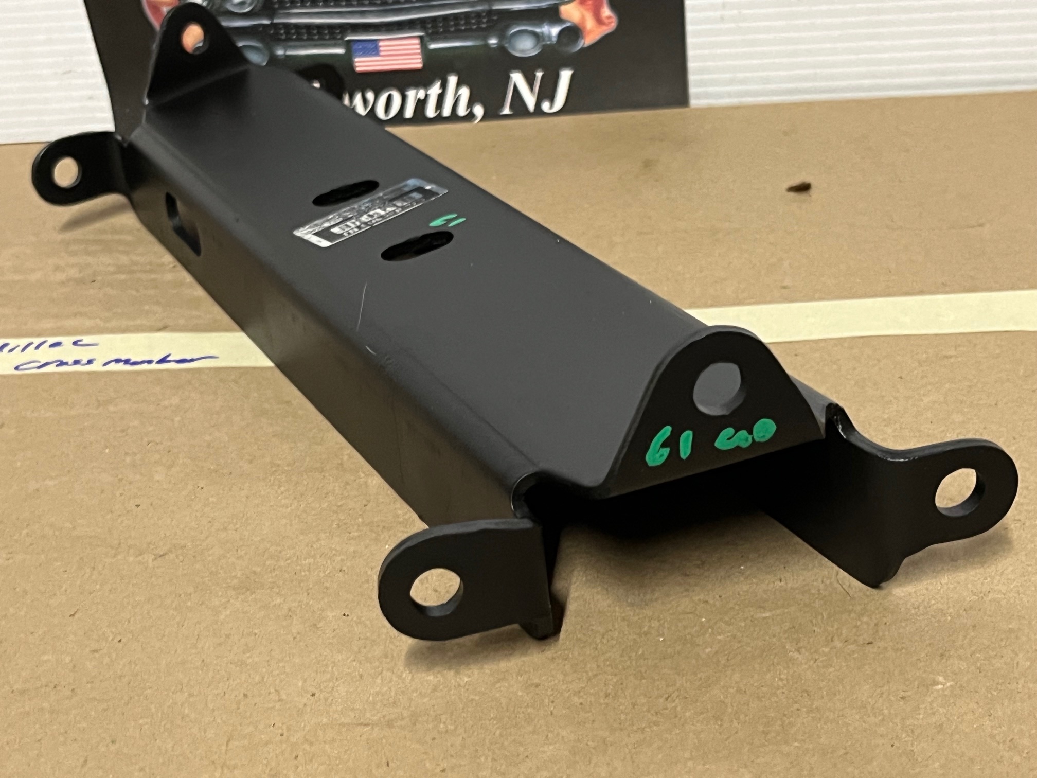 OEM 1957 1958 1961 Cadillac Deville Eldorado Fleetwood REAR ENGINE CROSSMEMBER SUPPORT #1477033 - Image 4
