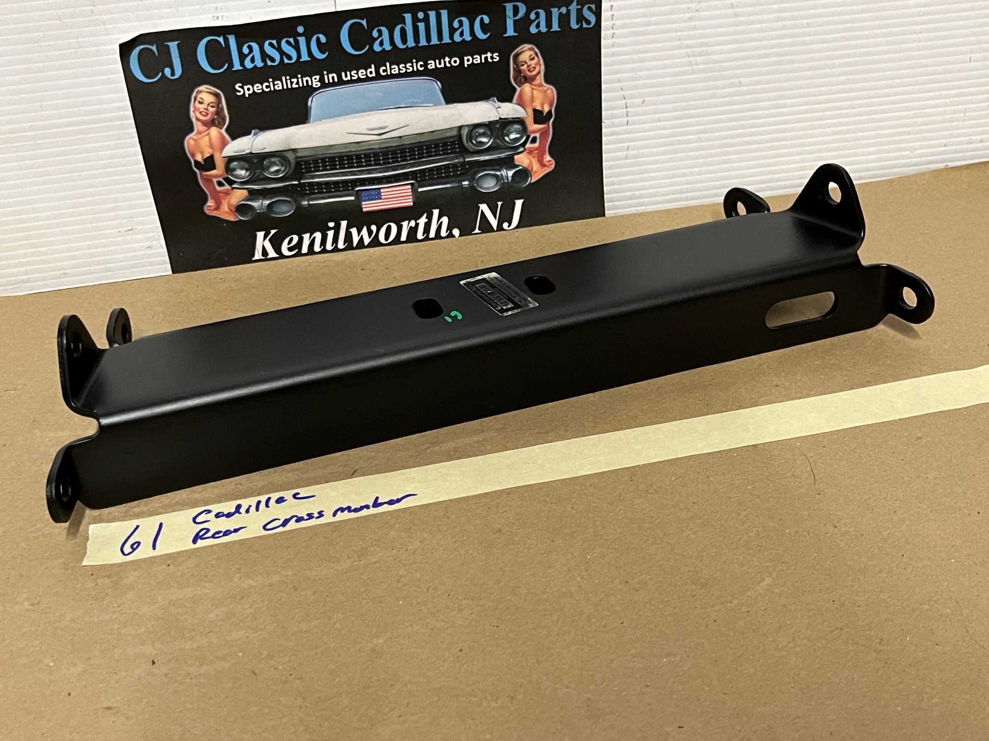 OEM 1957 1958 1961 Cadillac Deville Eldorado Fleetwood REAR ENGINE CROSSMEMBER SUPPORT #1477033 - Image 5