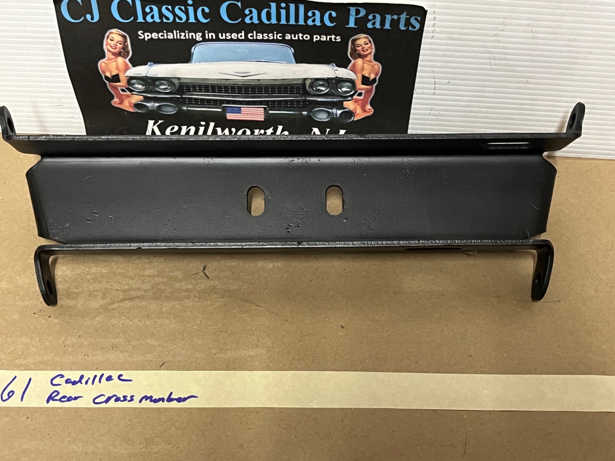 OEM 1957 1958 1961 Cadillac Deville Eldorado Fleetwood REAR ENGINE CROSSMEMBER SUPPORT #1477033 - Image 9