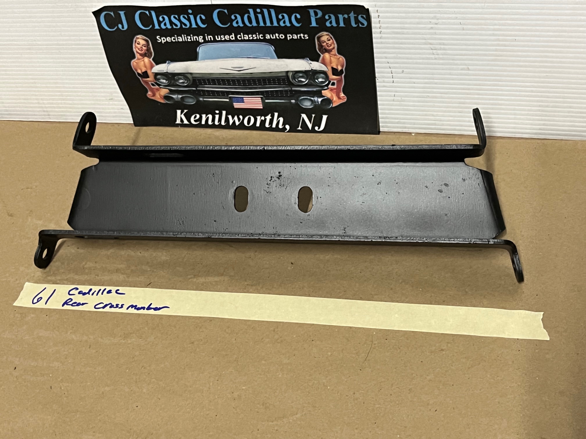 OEM 1957 1958 1961 Cadillac Deville Eldorado Fleetwood REAR ENGINE CROSSMEMBER SUPPORT #1477033 - Image 12