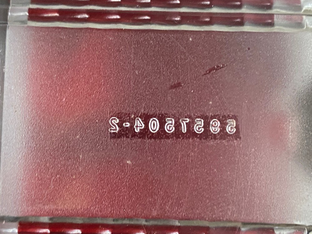 OEM 1966 Cadillac Deville Eldorado Fleetwood Calais REAR BUMPER TAIL LIGHT BRAKE REVERSE LIGHT LENS HOUSING #5957504/#5957531/#5957346/#911046 - Image 14