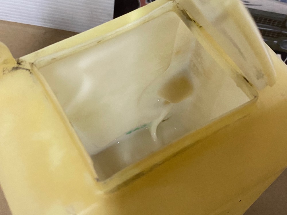 OEM 1962 Cadillac DEVILLE ELDORADO FLEETWOOD WINDSHIELD WASHER FLUID BOTTLE RESERVOIR TANK & CAP LID #1479109 - Image 11