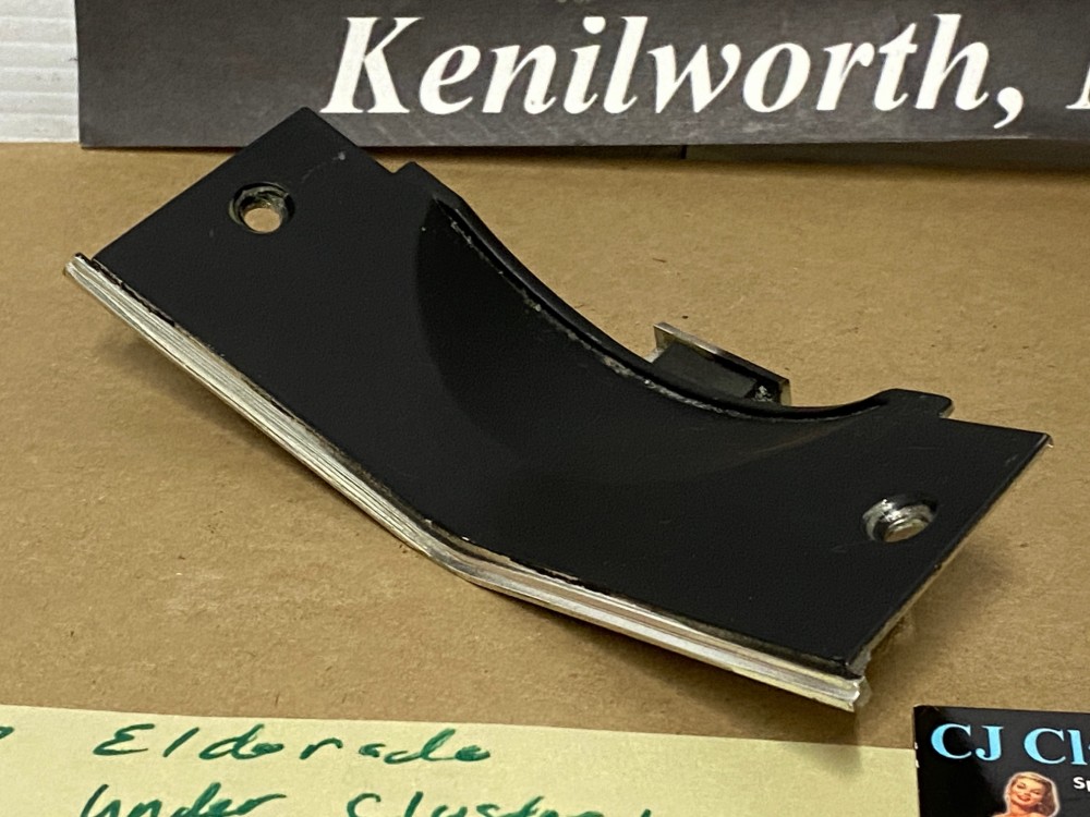 OEM 1974 1975 1975 Cadillac Deville Fleetwood Calais 1974 1975 1976 1977 1978 Eldorado DASH UNDER CLUSTER BEZEL STEERING COLUMN TRIM #1603003 - Image 4