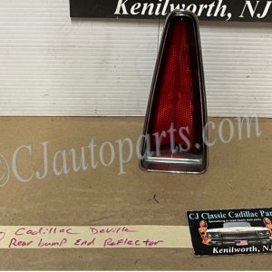 OEM 1970 Cadillac Deville Fleetwood Calais LOWER REAR BUMPER END REFLECTOR LENS #917605/#5962445/#5964140