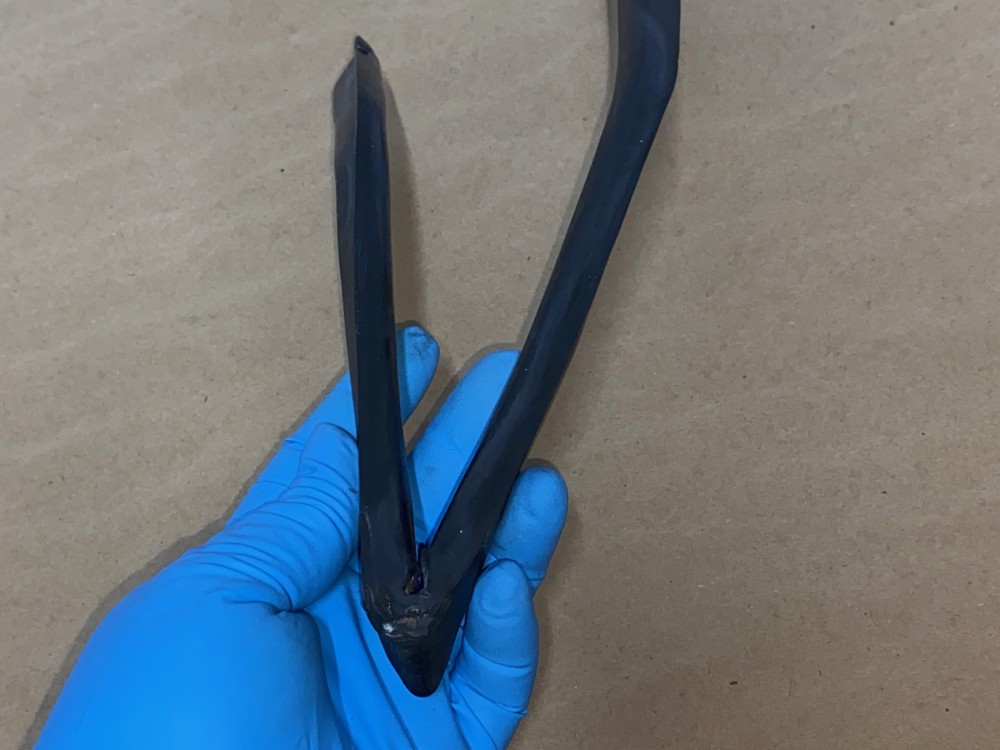 OEM 1965 Cadillac Deville Calis Eldorado LEFT DRIVER SIDE RUBBER QUARTER PANEL TO REAR BUMPER END FILLERS #1484557 - Image 15