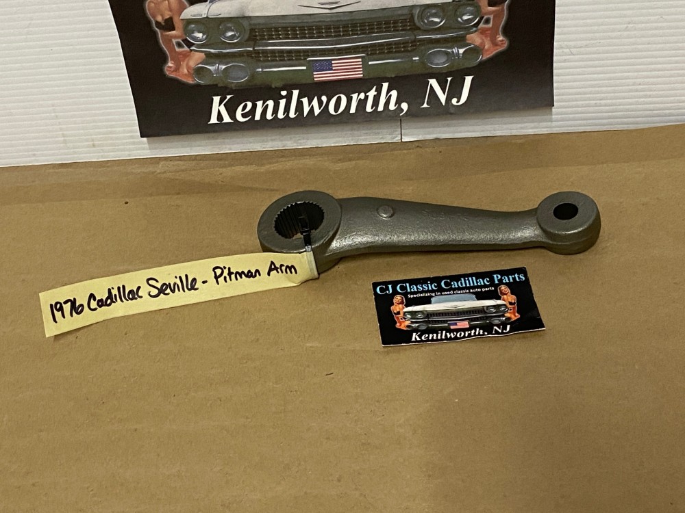 OEM 1976 1977 1978 1979 Cadillac Seville POWER STEERING PITMAN ARM #7809576/#7837647/#7809576 - Image 19