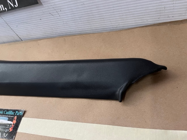 OEM 1969 1970 Cadillac Deville Convertible LEFT DRIVER SIDE INTERIOR WINDSHIELD POST A PILLAR TRIM - Image 2