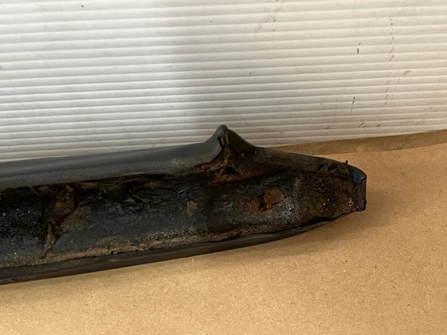 OEM 1969 1970 Cadillac Deville Convertible LEFT DRIVER SIDE INTERIOR WINDSHIELD POST A PILLAR TRIM - Image 8