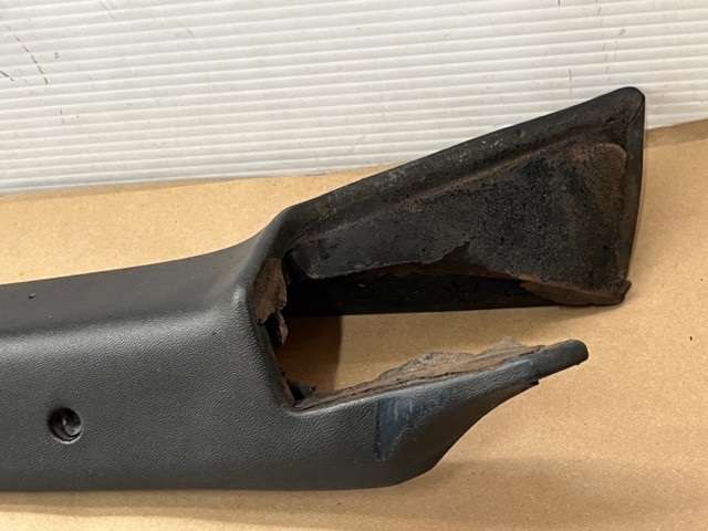 OEM 1969 1970 Cadillac Deville Convertible LEFT DRIVER SIDE INTERIOR WINDSHIELD POST A PILLAR TRIM - Image 13