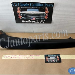 OEM 1969 1970 Cadillac Deville Convertible RIGHT DRIVER SIDE INTERIOR WINDSHIELD POST A PILLAR TRIM