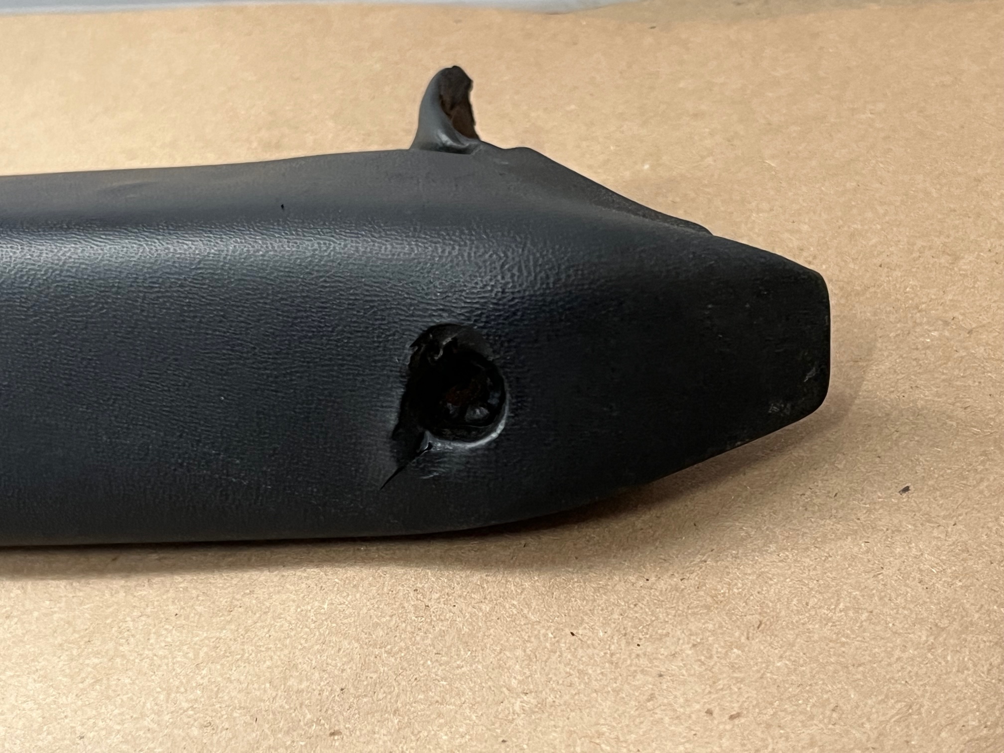 OEM 1969 1970 Cadillac Deville Convertible RIGHT DRIVER SIDE INTERIOR WINDSHIELD POST A PILLAR TRIM - Image 2