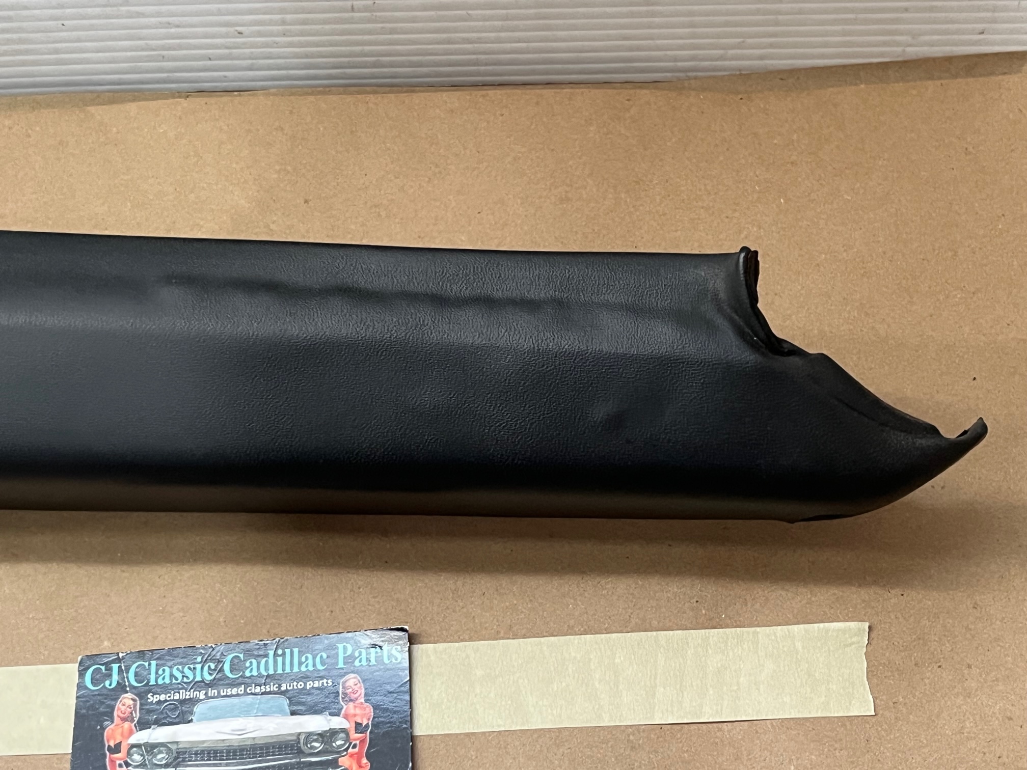 OEM 1969 1970 Cadillac Deville Convertible RIGHT DRIVER SIDE INTERIOR WINDSHIELD POST A PILLAR TRIM - Image 5