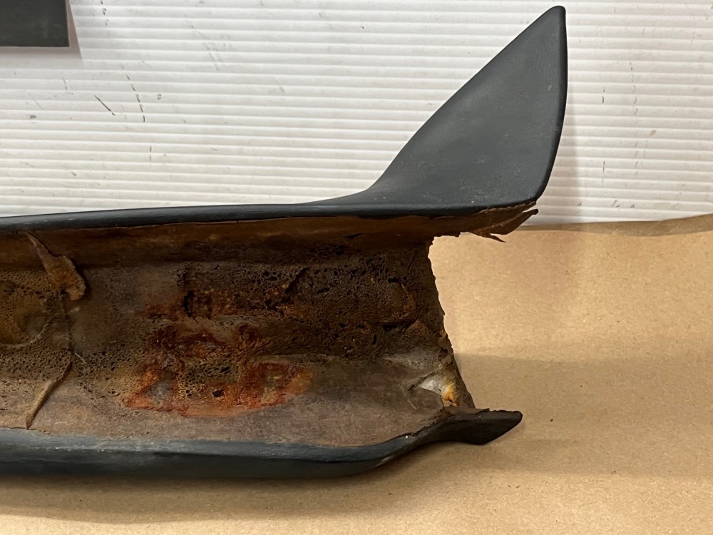 OEM 1969 1970 Cadillac Deville Convertible RIGHT DRIVER SIDE INTERIOR WINDSHIELD POST A PILLAR TRIM - Image 14