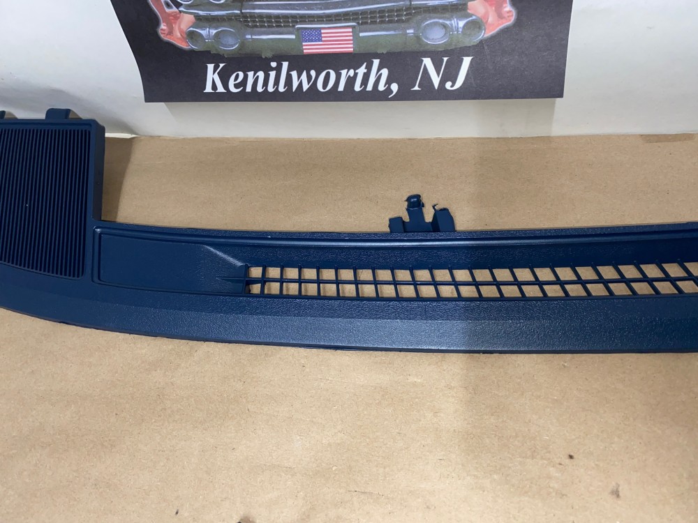 OEM 1971 1972 1973 Cadillac Deville Calais Fleetwood Eldorado DASH DEFROSTER SPEAKER GRILL VENT TRIM *DARK BLUE* #1600717 (Right)/ #1600702 (Left) - Image 15