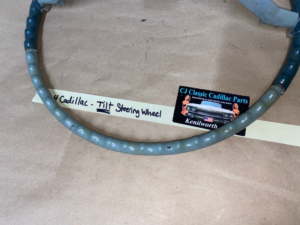 OEM 1963 1964 CADILLAC DEVILLE ELDORADO FLEETWOOD TILT STEERING COLUMN WHEEL #9740656 - Image 18