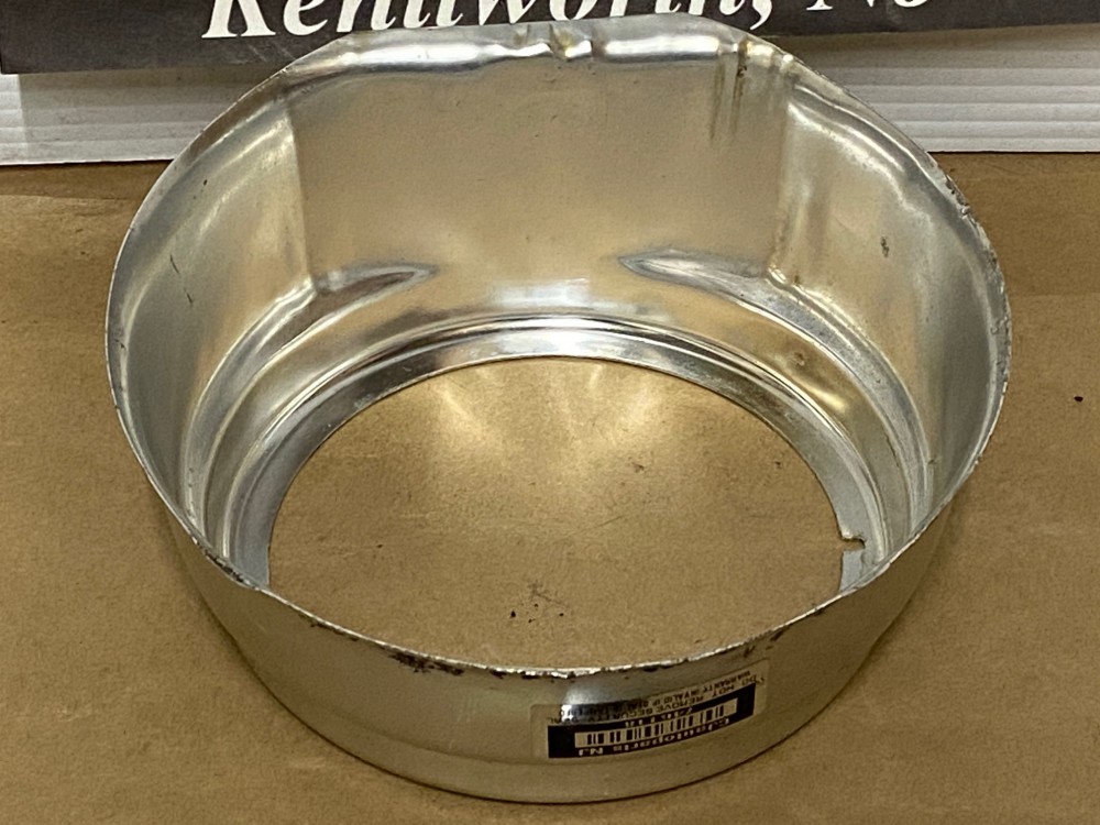 OEM 1961 Cadillac Deville Eldorado Fleetwood FRONT BUMPER TURN SIGNAL BEZEL ESCUTCHEON TRIM #1475503 - Image 2