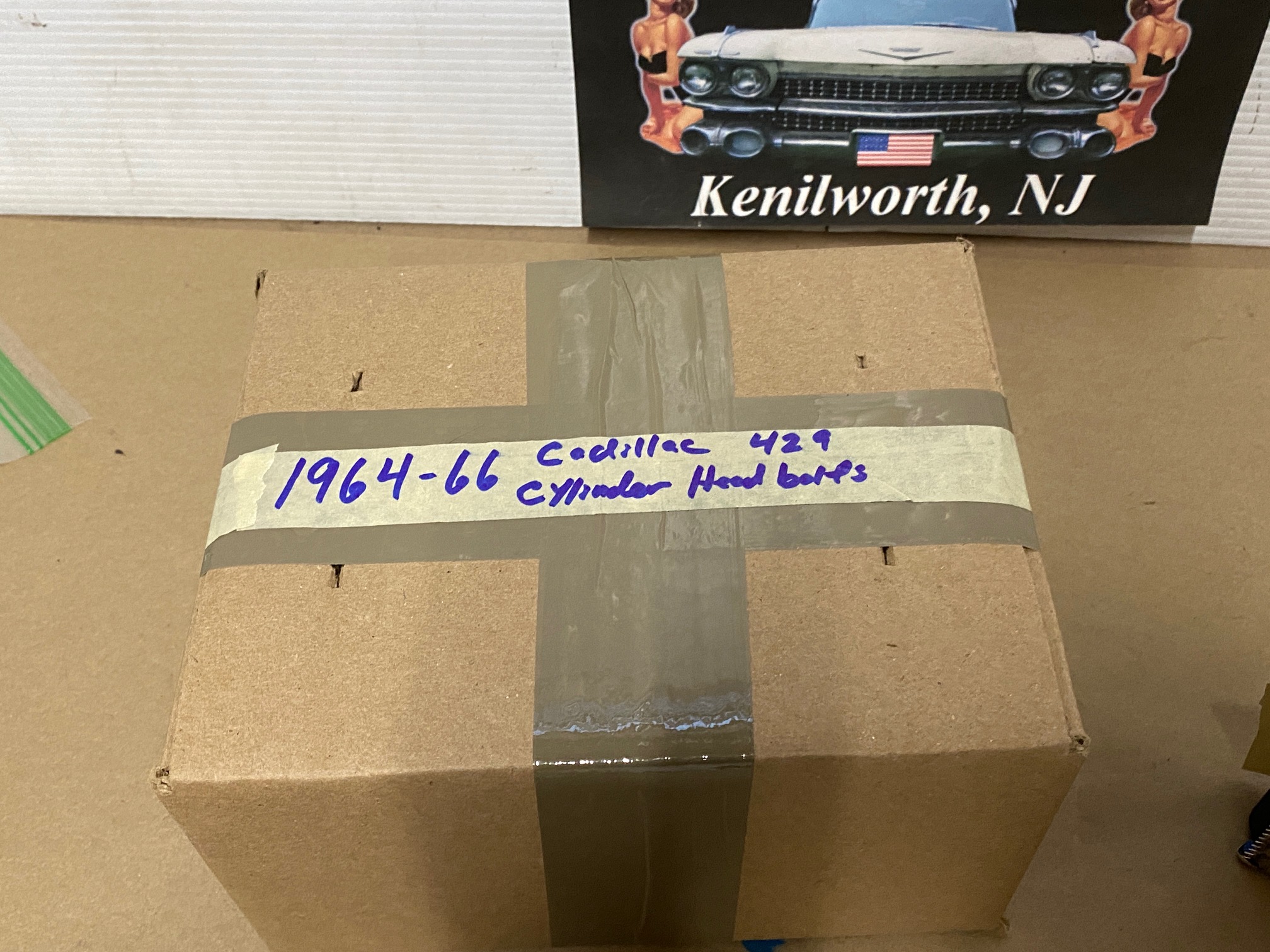 OEM 1964 1965 1966 Cadillac Deville Fleetwood Eldorado Calais 429 Engine CYLINDER HEAD BOLTS - COMPLETE SET (LEFT & RIGHT)1480973/1480979/1480975/1480974 - Image 19