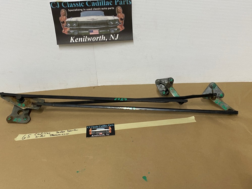 OEM 1965 1966 1967 Cadillac Deville Calais Fleetwood 1965 1966 Eldorado WINDSHIELD WIPER TRANSMISSION LINKAGE - Image 13