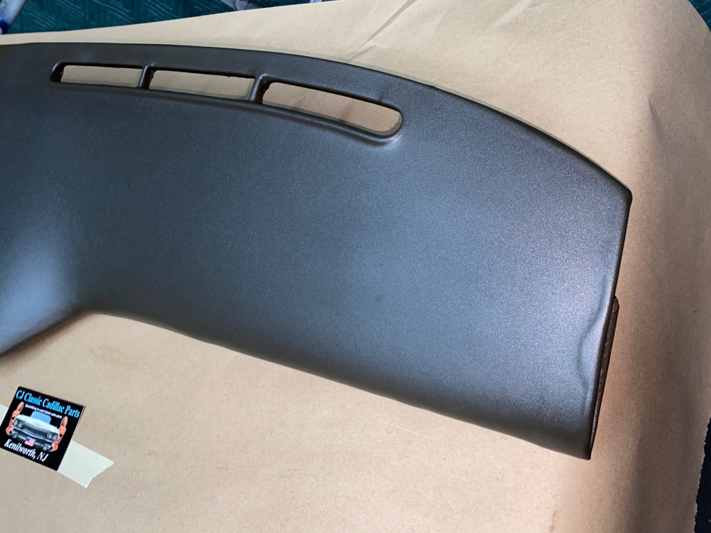 OEM 1961 1962 Cadillac Deville Eldorado Fleetwood TOP DASH PAD DASHBOARD (Dark Brown) - Image 2