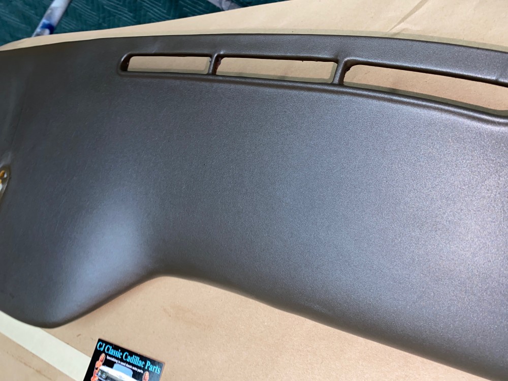 OEM 1961 1962 Cadillac Deville Eldorado Fleetwood TOP DASH PAD DASHBOARD (Dark Brown) - Image 3