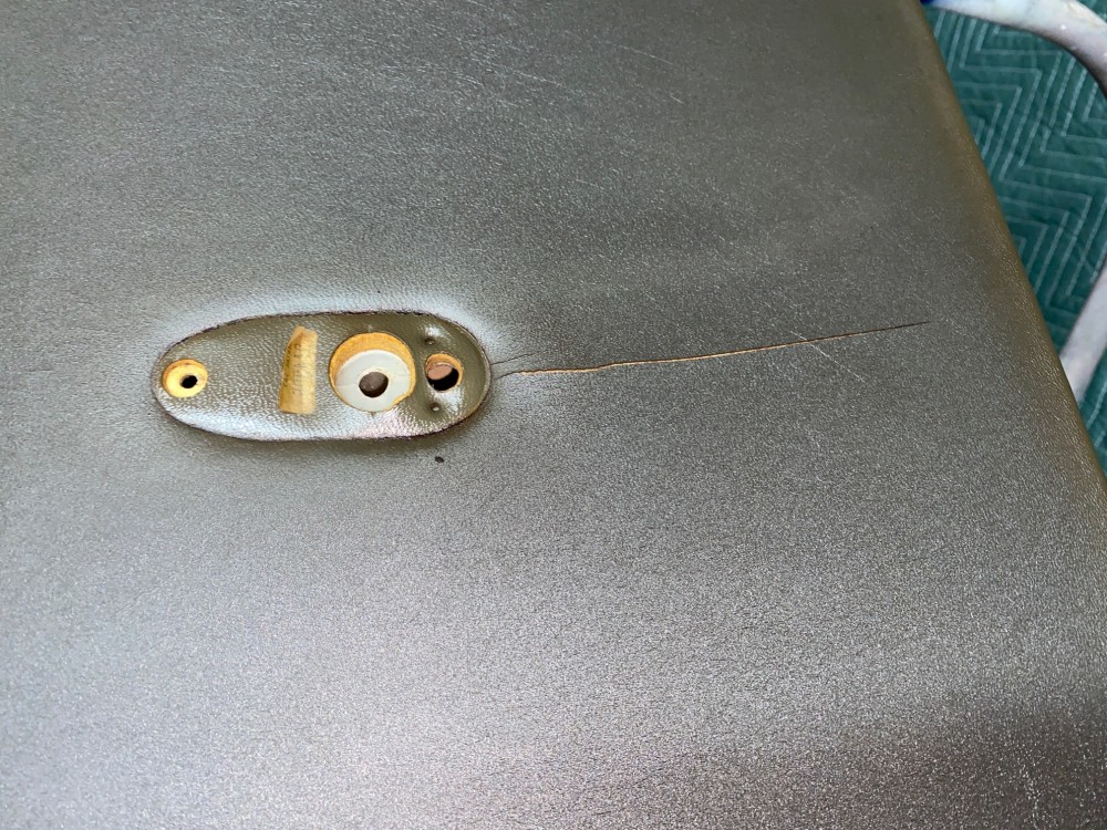 OEM 1961 1962 Cadillac Deville Eldorado Fleetwood TOP DASH PAD DASHBOARD (Dark Brown) - Image 5