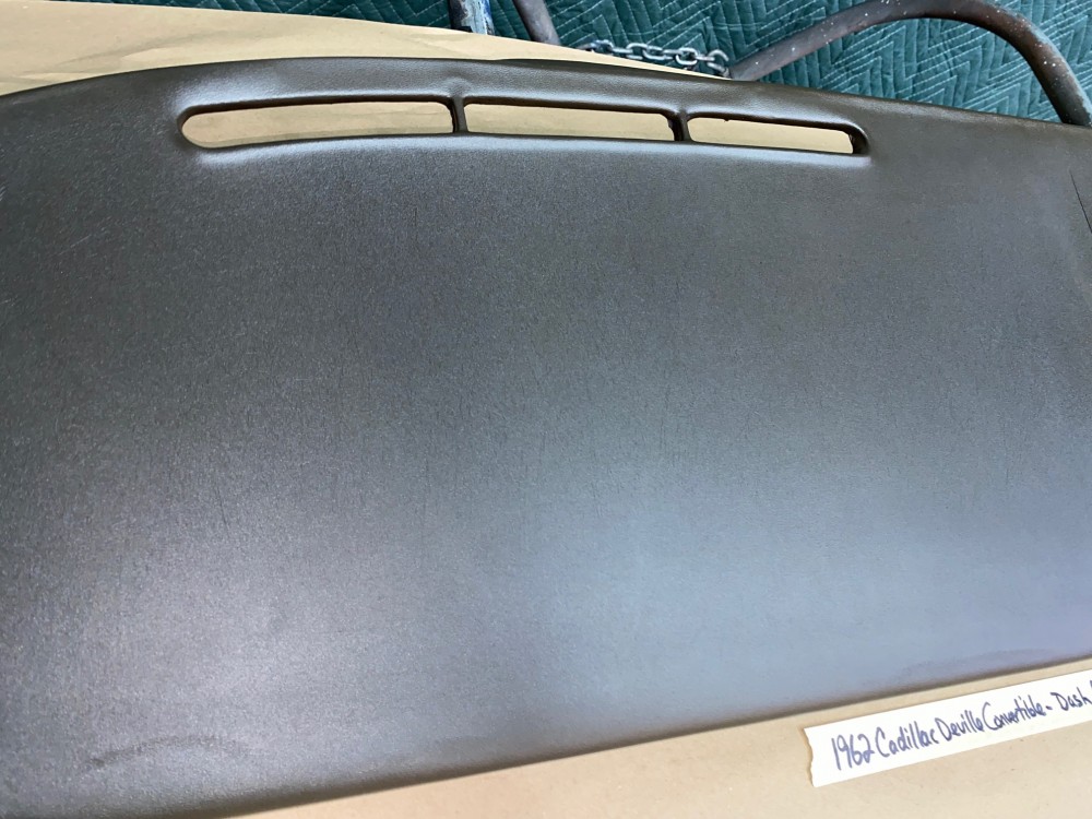OEM 1961 1962 Cadillac Deville Eldorado Fleetwood TOP DASH PAD DASHBOARD (Dark Brown) - Image 7