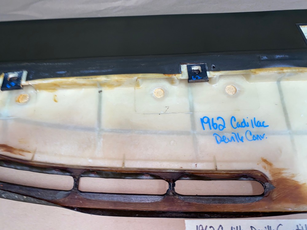 OEM 1961 1962 Cadillac Deville Eldorado Fleetwood TOP DASH PAD DASHBOARD (Dark Brown) - Image 23