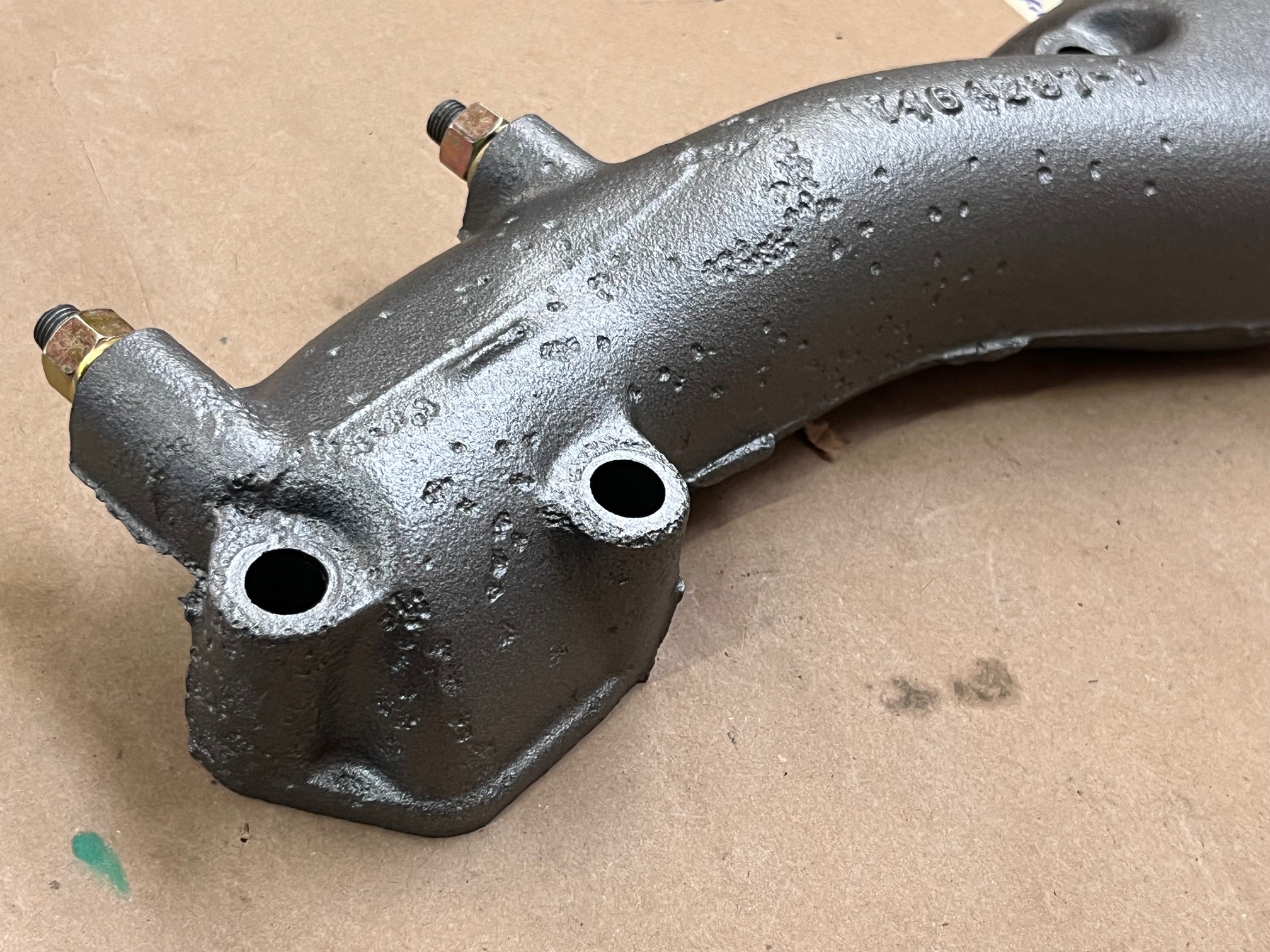 OEM 1957 1959 1960 CADILLAC DEVILLE ELDORADO FLEETWOOD 390 ENGINE LEFT DRIVER SIDE EXHAUST MANIFOLD #1464237 - Image 7
