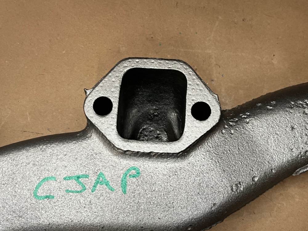 OEM 1957 1959 1960 CADILLAC DEVILLE ELDORADO FLEETWOOD 390 ENGINE LEFT DRIVER SIDE EXHAUST MANIFOLD #1464237 - Image 13