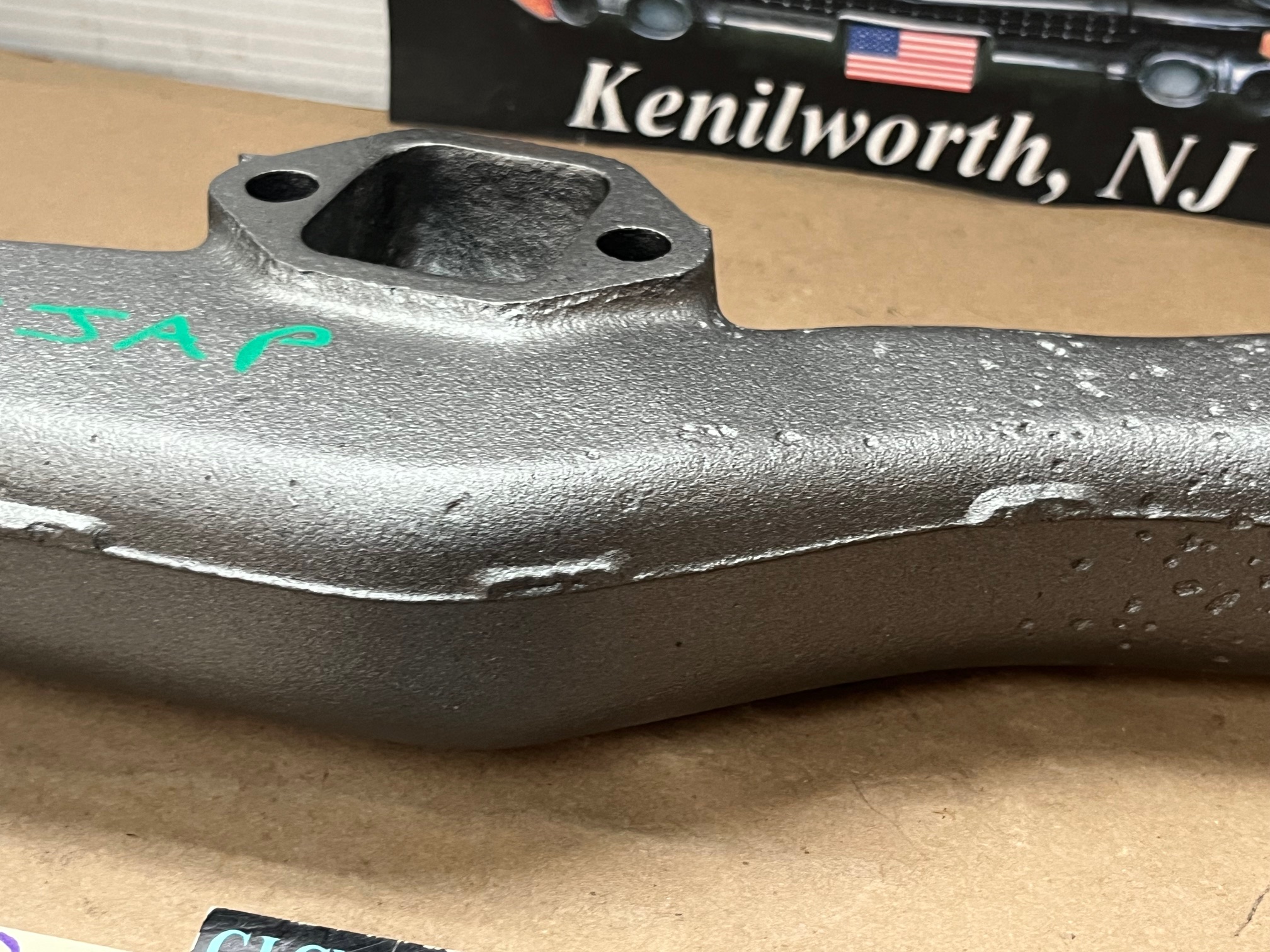 OEM 1957 1959 1960 CADILLAC DEVILLE ELDORADO FLEETWOOD 390 ENGINE LEFT DRIVER SIDE EXHAUST MANIFOLD #1464237 - Image 18